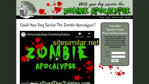 zombieproofdogtraining.com alternative sites