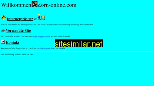 zorn-online.com alternative sites
