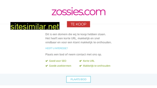 zossies.com alternative sites