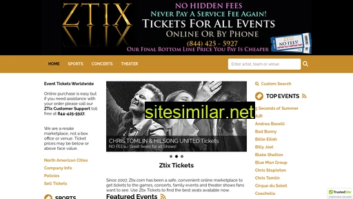 ztix.com alternative sites