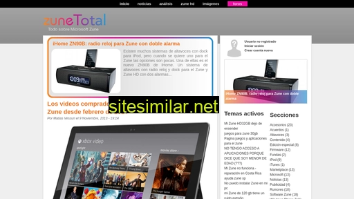 zunetotal.com alternative sites