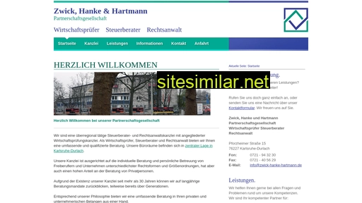 zwick-hanke-hartmann.com alternative sites