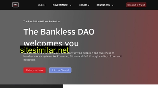 Bankless similar sites