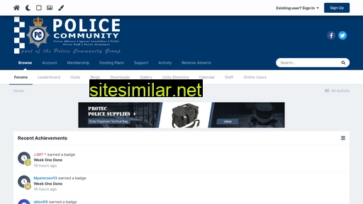 Police similar sites