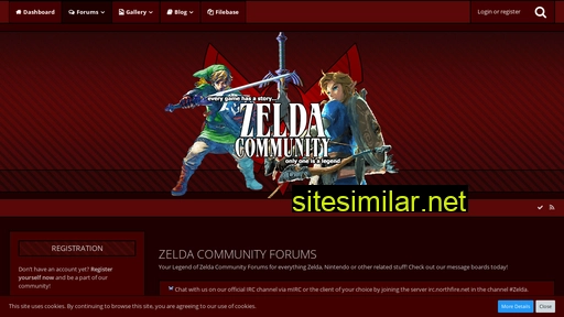 Zelda similar sites