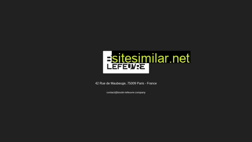 boutin-lefeuvre.company alternative sites