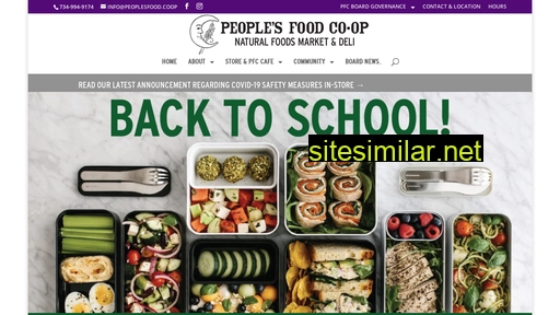peoplesfood.coop alternative sites