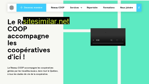reseau.coop alternative sites