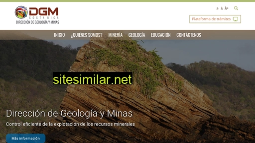 geologia.go.cr alternative sites