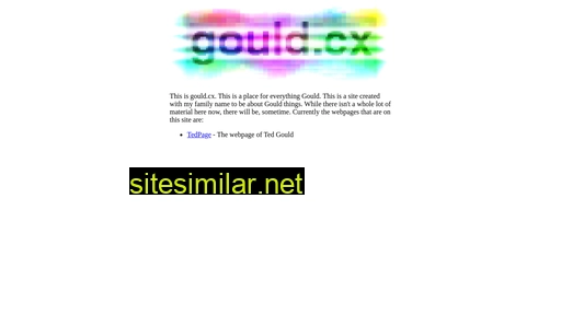 gould.cx alternative sites