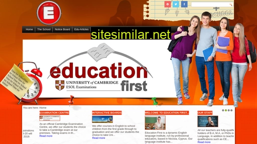 educationfirst.ac.cy alternative sites