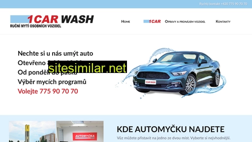 1carwash.cz alternative sites