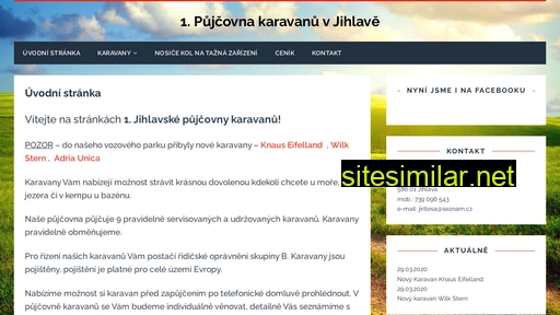 1karavanyjihlava.cz alternative sites
