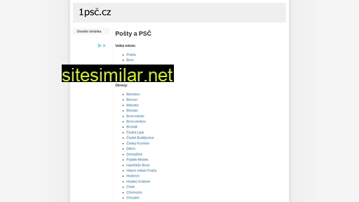 1psc.cz alternative sites