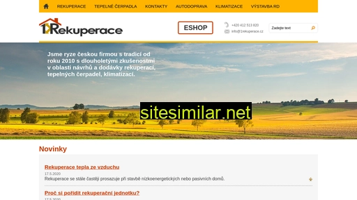 1rekuperace.cz alternative sites