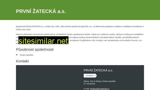 1zatecka.cz alternative sites