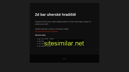 2dbar.cz alternative sites