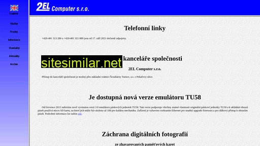 2elcomp.cz alternative sites