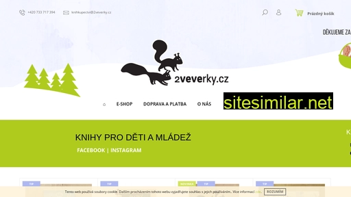 2veverky.cz alternative sites