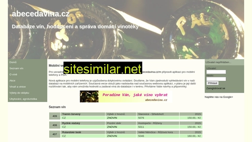 abecedavina.cz alternative sites