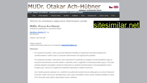 ach-hubner.cz alternative sites
