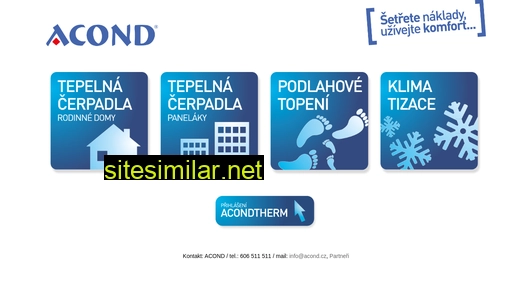 acond.cz alternative sites