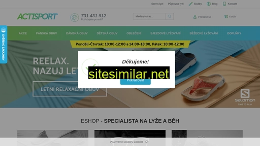 actisport.cz alternative sites