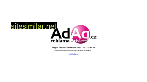 adag.cz alternative sites
