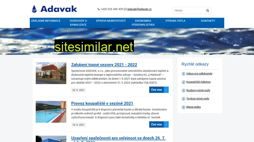 adavak.cz alternative sites