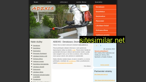 adexis.cz alternative sites