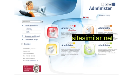administer.cz alternative sites