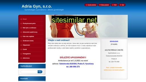 adriagyn.cz alternative sites