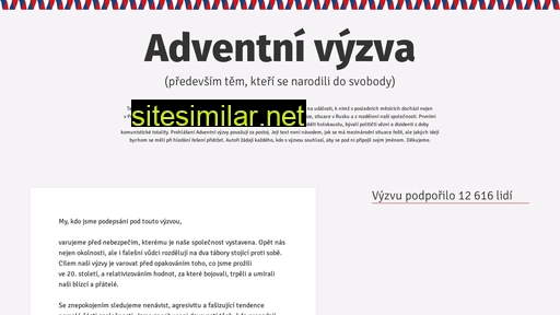 adventnivyzva.cz alternative sites