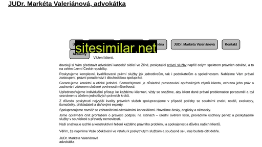 advokat-zlin.cz alternative sites