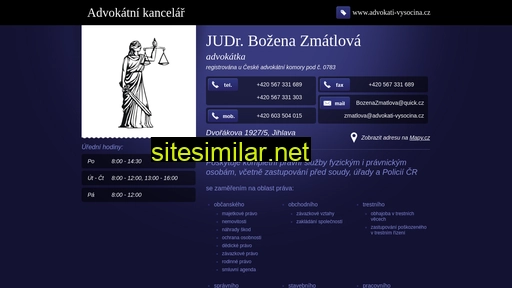 advokati-vysocina.cz alternative sites