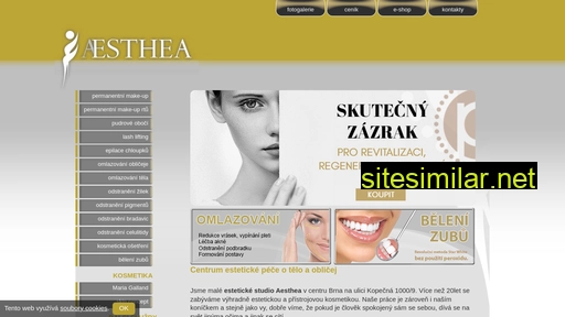 aesthea.cz alternative sites