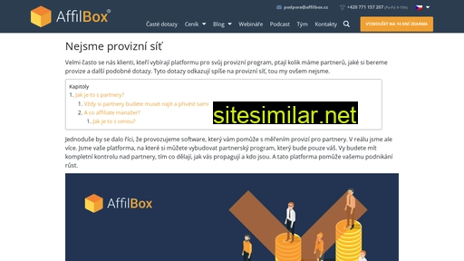 affilbox.cz alternative sites