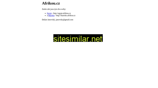 afrikou.cz alternative sites