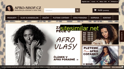 afro-shop.cz alternative sites