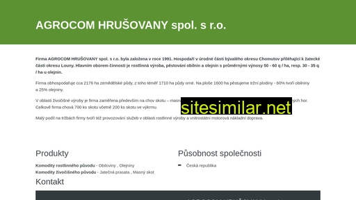 agrocomhrusovany.cz alternative sites