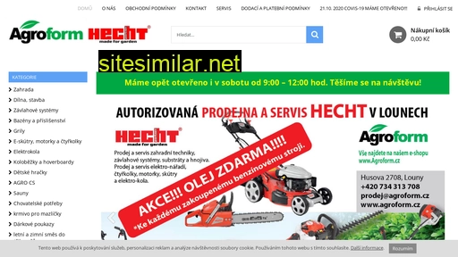 agroform.cz alternative sites