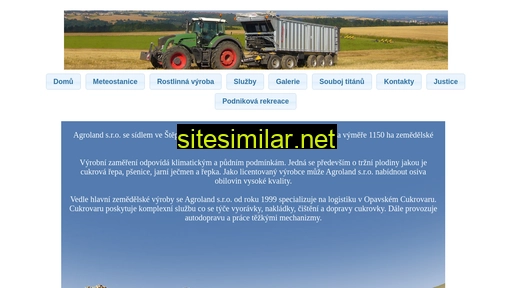 agrolandsro.cz alternative sites