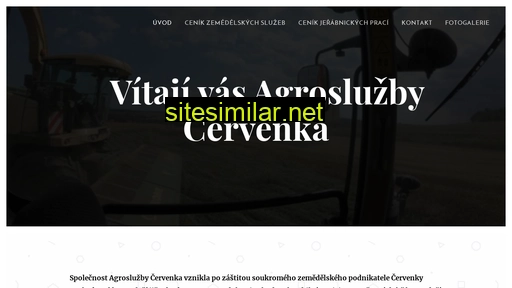 agrosluzby-cervenka.cz alternative sites
