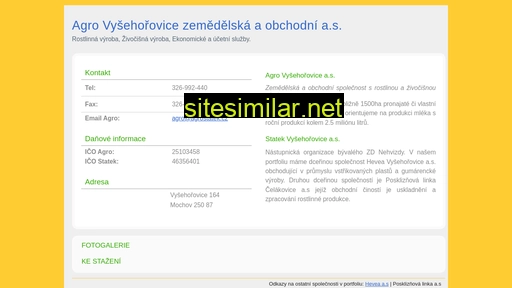 agrostatek.cz alternative sites