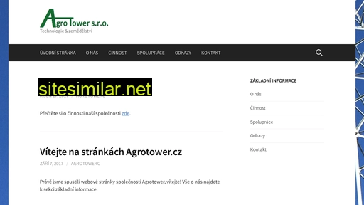 agrotower.cz alternative sites