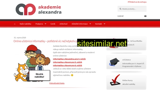 akademiealexandra.cz alternative sites