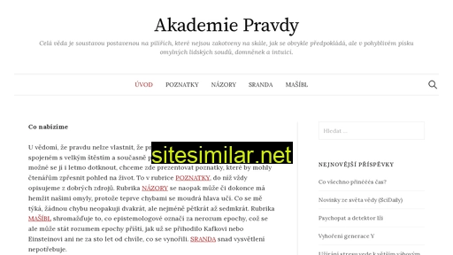 akademiepravdy.cz alternative sites