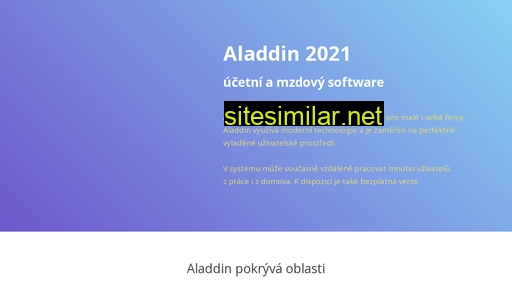aladdin.cz alternative sites