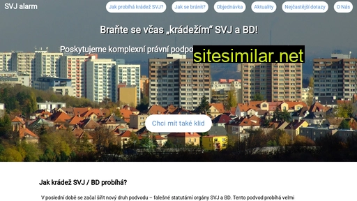 alarmsvj.cz alternative sites