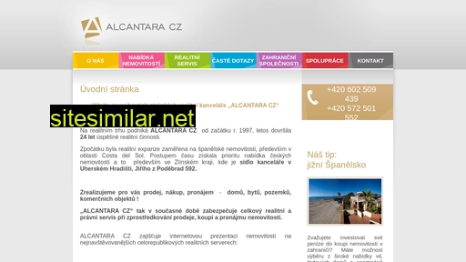 alcantara.cz alternative sites